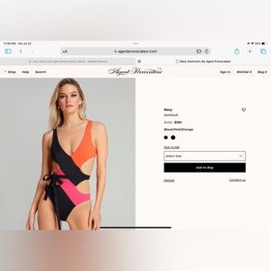 Agent provocateur swimsuit